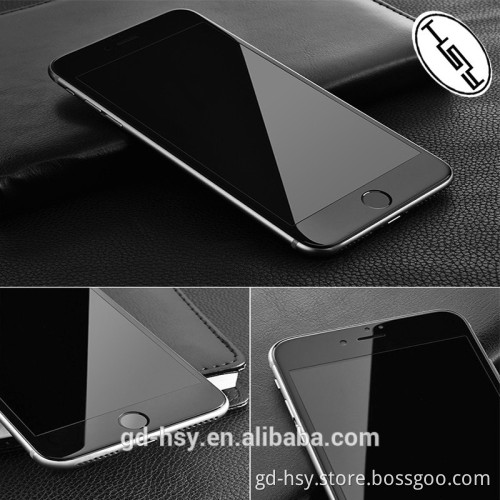 HUYSHE 4d tempered glass screen protector for iphone 6 6s 7 plus 3D glass